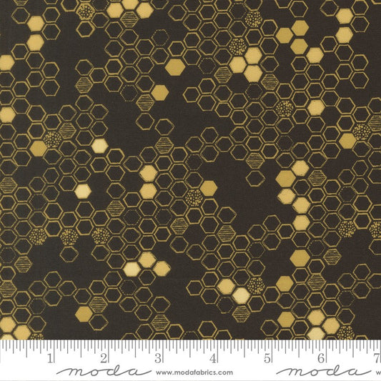 Pollinators - Honeycomb in Onyx - Robin Pickens - Moda (Pre-order: Jan 2027)