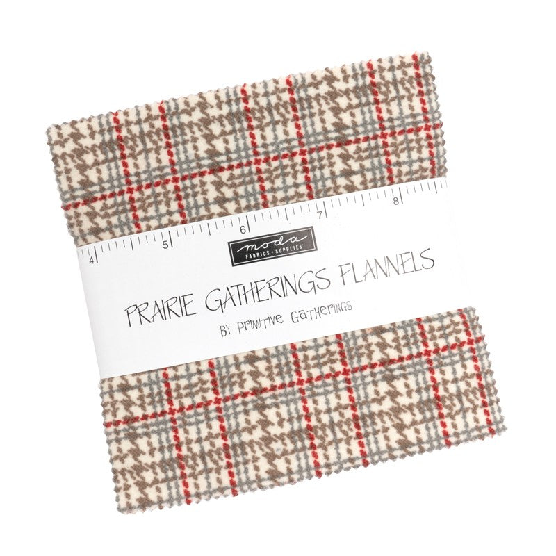 Prairie Gatherings FLANNEL - Charm Pack - Primitive Gatherings - Moda (Pre-order: Feb 2026)