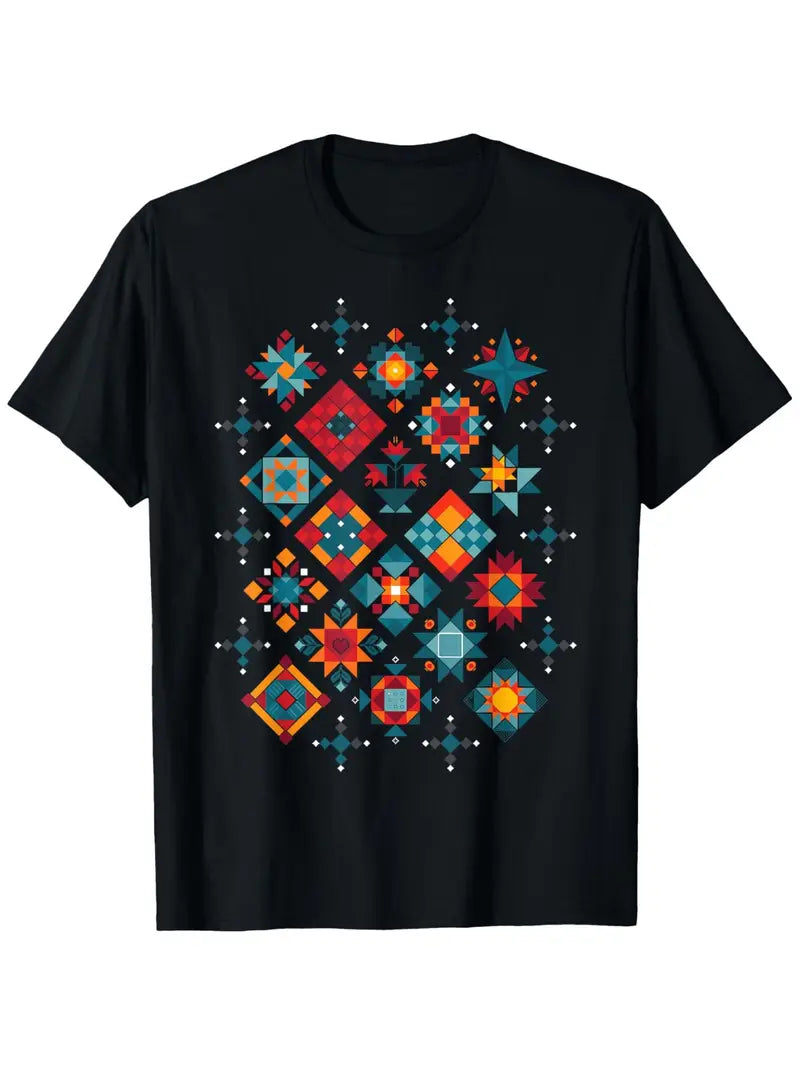 Quilting T-Shirt - Block Party (100% Cotton) (Pre-order: Jan 2026)