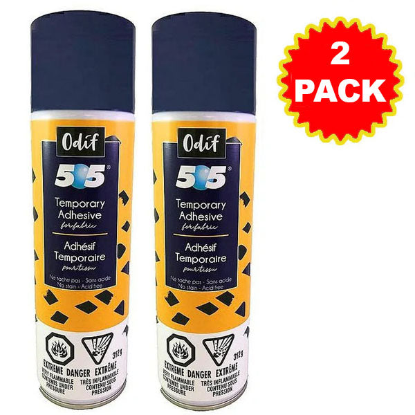 505 Temporary Fabric Adhesive LARGE Size (2-Pack) - Dinkydoo Fabrics