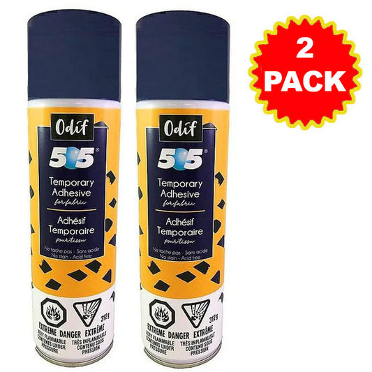 505 Temporary Fabric Adhesive LARGE Size (2-Pack) - Dinkydoo Fabrics
