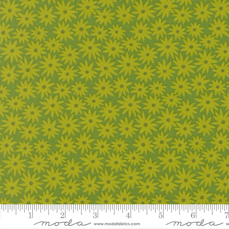 Scenery - Sedum in Limeade - Elizabeth Hartman - Moda (Pre-order: July 2026)