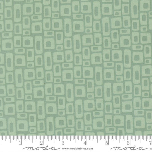 Scenery - Marshmallow in Dusty Jade - Elizabeth Hartman - Moda (Pre-order: June 2026)