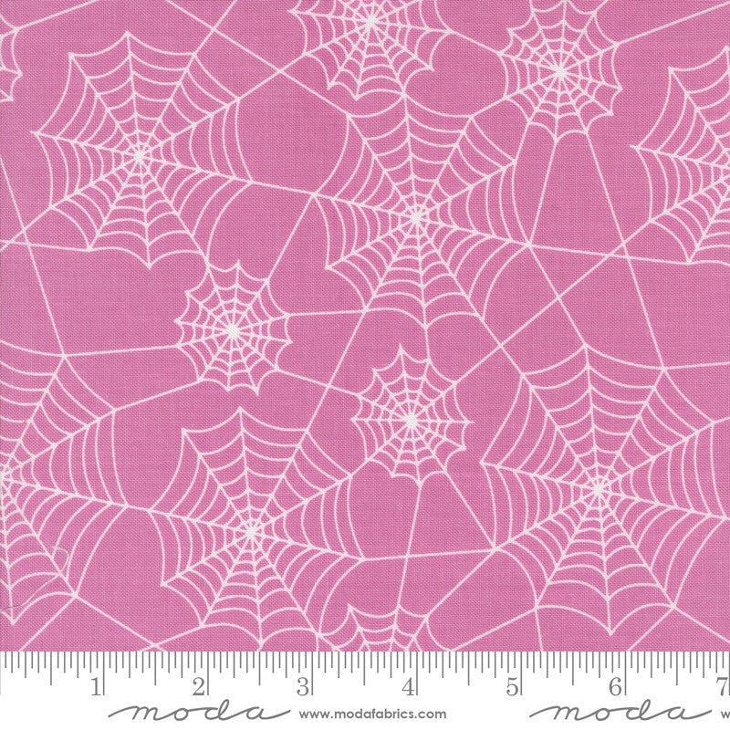 Hey Boo - Webs in Purple Pink - Lella Boutique - Moda (Pre-order: Apr 2024)