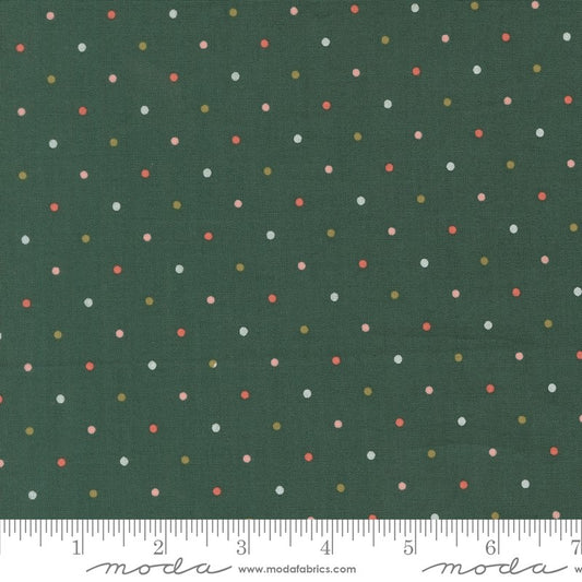 Garden Glam - Magic Dot in Teal - Lella Boutique - Moda (Pre-order: Dec 2026)