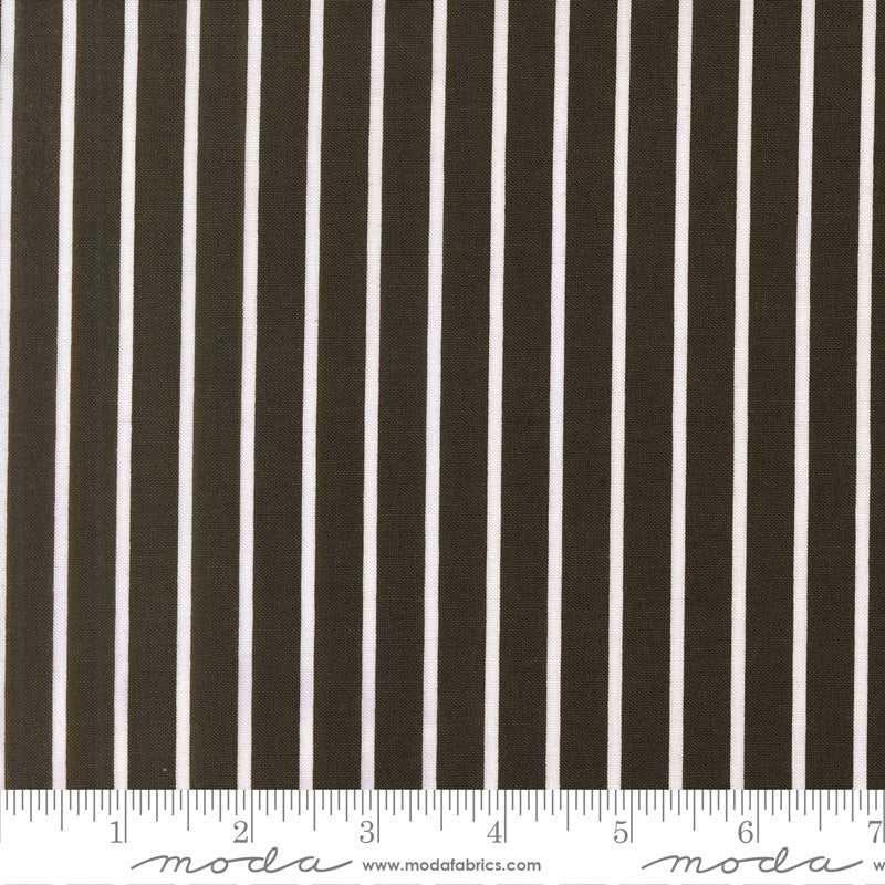 Magic Stripe - Charcoal - Lella Boutique - Moda (Pre-order: Mar 2027)