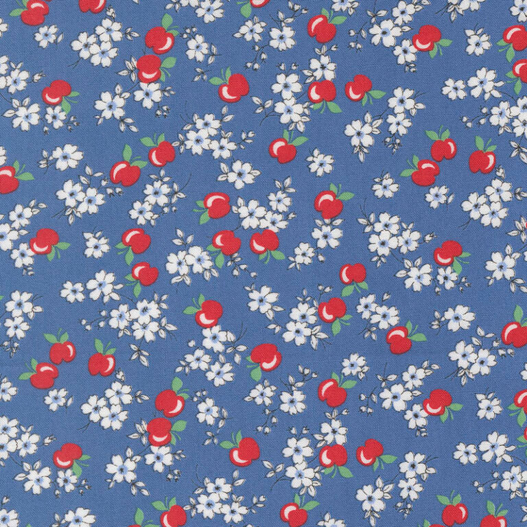 30's Playtime 2025 - Bluebell - Moda - 523371-18 - Dinkydoo Fabrics