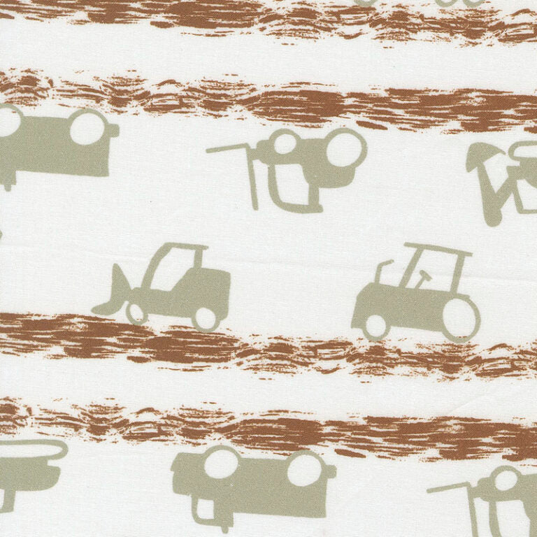 For My Boys - Cream - Amy Schelle - Moda 5160-11 - Dinkydoo Fabrics