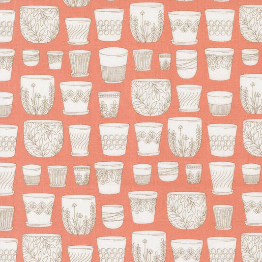 Potted - Camellia - Kiley's Quilt Room - Moda 26141-19