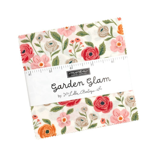 Garden Glam - Charm Pack - Lella Boutique - Moda (Pre-order: Dec 2026)