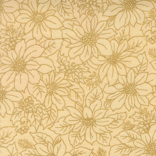 Merry Manor Metallic 2025 - Cream 33862M-11 - Moda