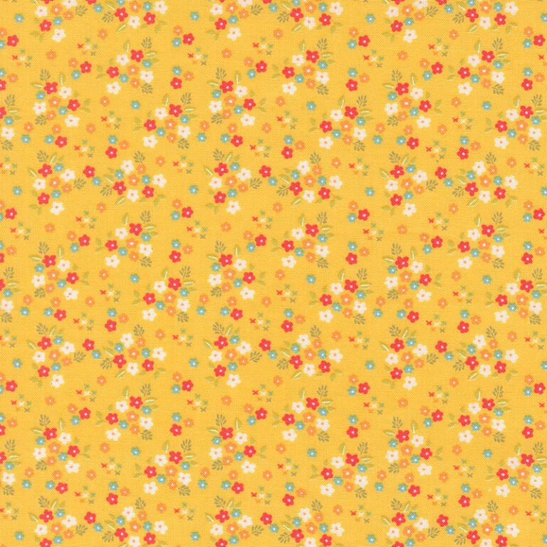 Delightfully Yours - Buttercup - Sherri & Chelsi - Moda 537705-12 - Dinkydoo Fabrics