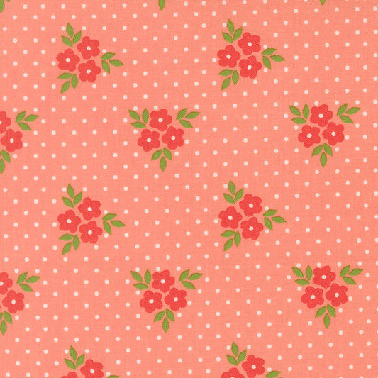 Poinsettia and Pear - Carnation 37712-15 - Moda