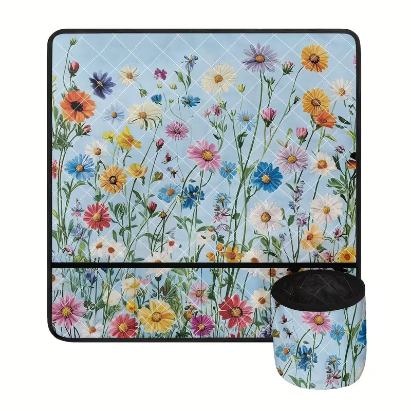 Sew n' Stash Sewing Machine Organizer - Spring Daisy - Dinkydoo Fabrics