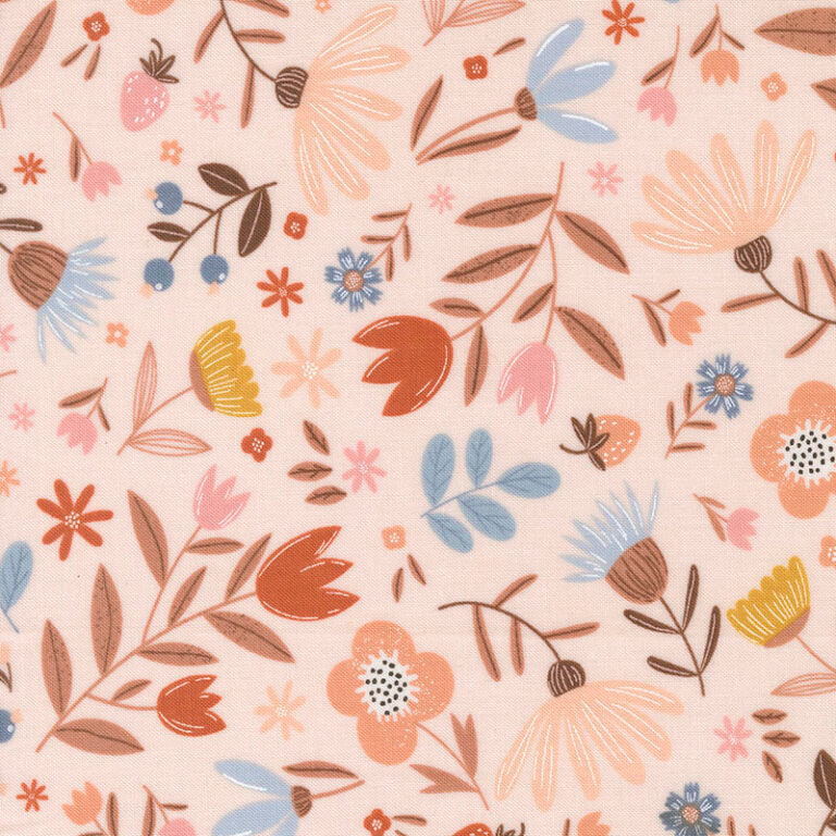 Blossoms & Bloom - Blush - Elena Amo - Moda 39051-13