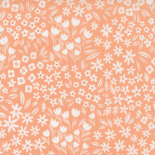 Blossoms & Bloom - Peach - Elena Amo - Moda 39052-14