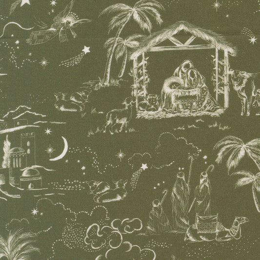 Silent Night - Holly 40051-17 - Moda