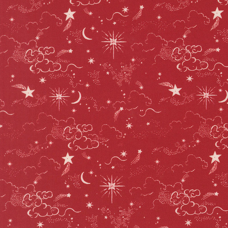 Silent Night - Crimson 40052-18 - Moda