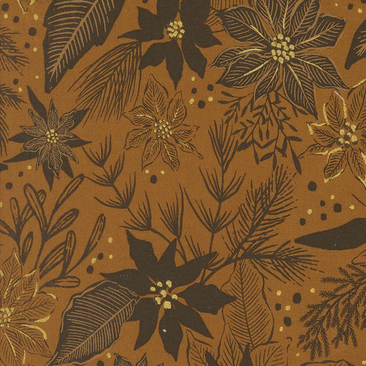 Old World Yuletide - 54523-14M in Sienna - Fancy That Design House - Moda