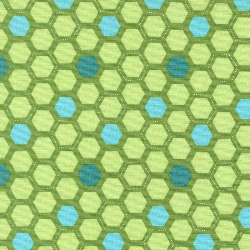 Honeyed Horizon - Fresh Grass - 47016-17 - Moda