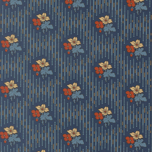 Pamelia's Path - Indigo 47551-12 - Betsy Chutchian - Moda