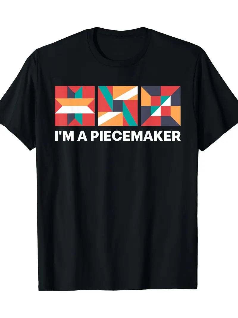 Quilting T-Shirt - Piecemaker (100% Cotton) (Pre-order: Jan 2026)