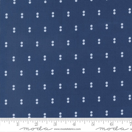 Blueprint - Dots in Navy - Camille Roskelley - Moda (Pre-order: Jan 2026)