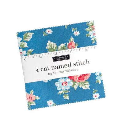 A Cat Name Stitch - Charm Pack - Camille Roskelley - Moda (Pre-order: May 2026)