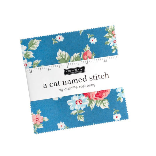A Cat Name Stitch - Charm Pack - Camille Roskelley - Moda (Pre-order: May 2026)