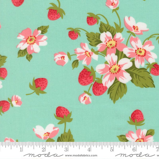 Bloomsberry - In Bloom in Aqua - Camille Roskelley - Moda (Pre-order: Oct 2026)