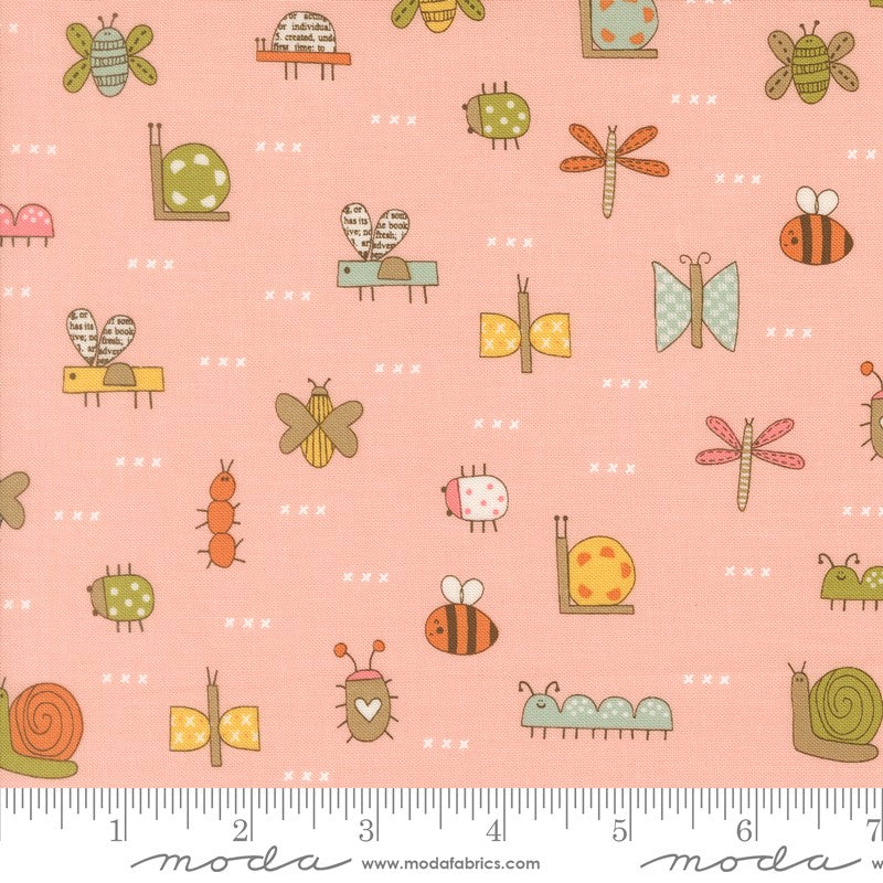 Bug Collector - Main in Blush - Sweetwater - Moda (Pre-order: Nov 2026)