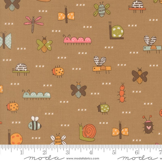 Bug Collector - Main in Stone - Sweetwater - Moda (Pre-order: Nov 2026)