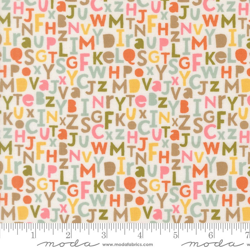 Bug Collector - Alphabet in Cloud - Sweetwater - Moda (Pre-order: Nov 2026)