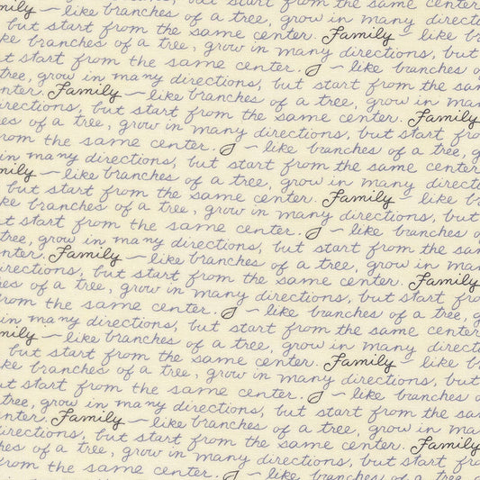 Family Tree - Warm White 6165-11 - Deb Strain - Moda