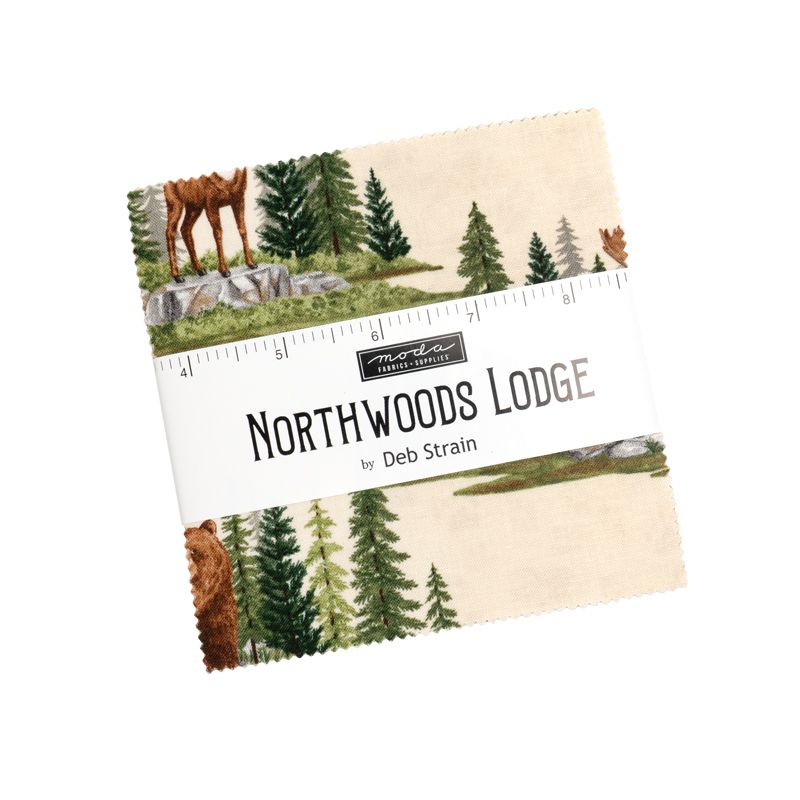 Northwoods Lodge - Charm Pack - Deb Strain - Moda (Pre-order: Aug 2026)