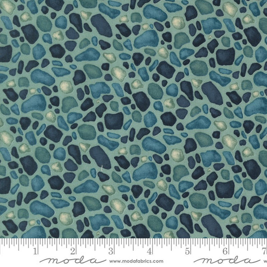 Seaside - Seaglass in Aqua - Deb Strain - Moda (Pre-order: Feb 2027)