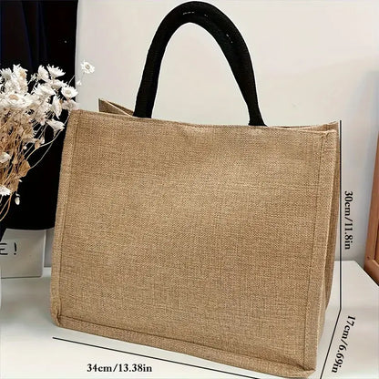 Sew n' Stash Tote Bag (With Inner Pocket) - Highland Cow