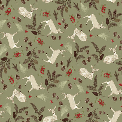Canadian Woodlands - Jelly Roll - Ginger Deverell - TrendTex Fabrics (Pre-order: Apr 2027)
