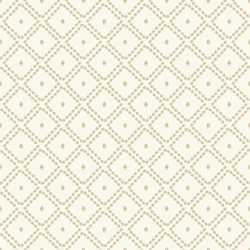 Canadian Woodlands - Footprints in Taupe - Ginger Deverell - TrendTex Fabrics (Pre-order: Apr 2027)