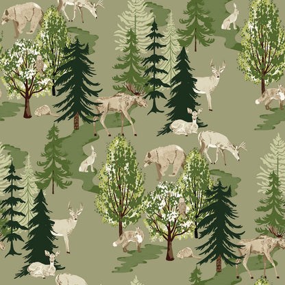 Canadian Woodlands - Jelly Roll - Ginger Deverell - TrendTex Fabrics (Pre-order: Apr 2027)