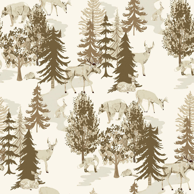 Canadian Woodlands - Jelly Roll - Ginger Deverell - TrendTex Fabrics (Pre-order: Apr 2027)