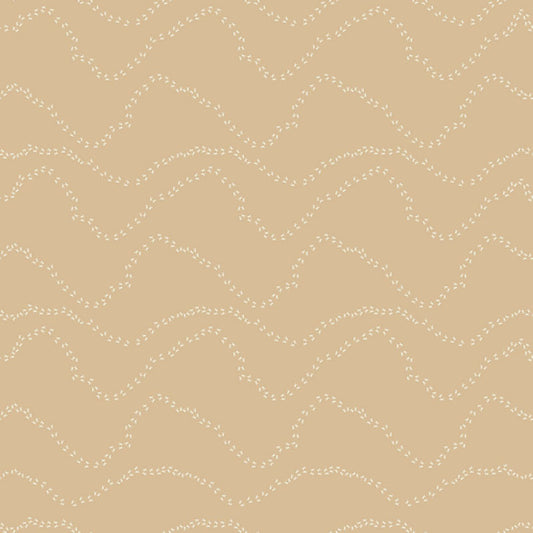 Canadian Woodlands - Owl Tracks in Brown - Ginger Deverell - TrendTex Fabrics (Pre-order: Apr 2027)