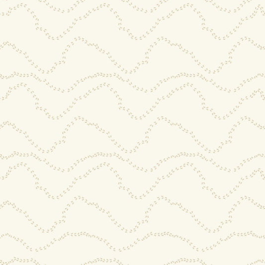 Canadian Woodlands - Owl Tracks in Taupe - Ginger Deverell - TrendTex Fabrics (Pre-order: Apr 2027)