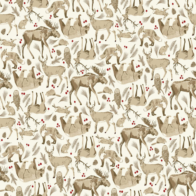 Canadian Woodlands - Fat Quarter Bundle - Ginger Deverell - TrendTex Fabrics (Pre-order: Apr 2027)