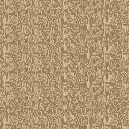 Canadian Woodlands - Woodgrain in Brown - Ginger Deverell - TrendTex Fabrics (Pre-order: Apr 2027)