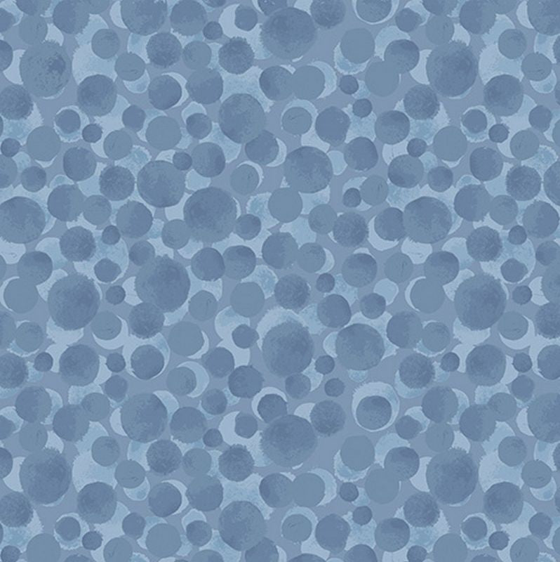 Bumbleberries - Coastal Blue - Lewis & Irene