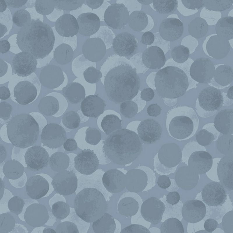 Bumbleberries - Grey Blue - Lewis & Irene