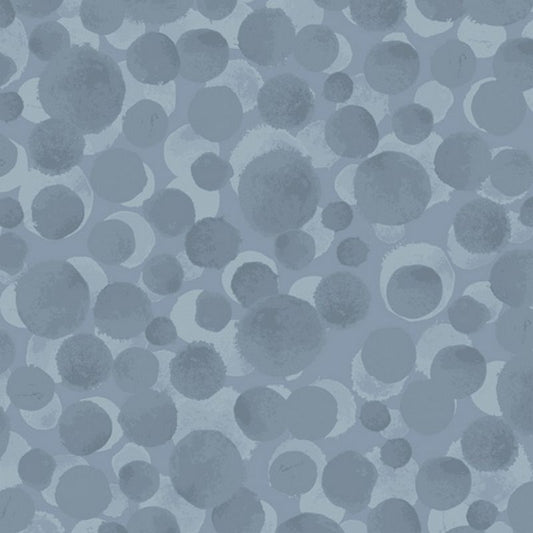 Bumbleberries - Grey Blue - Lewis & Irene