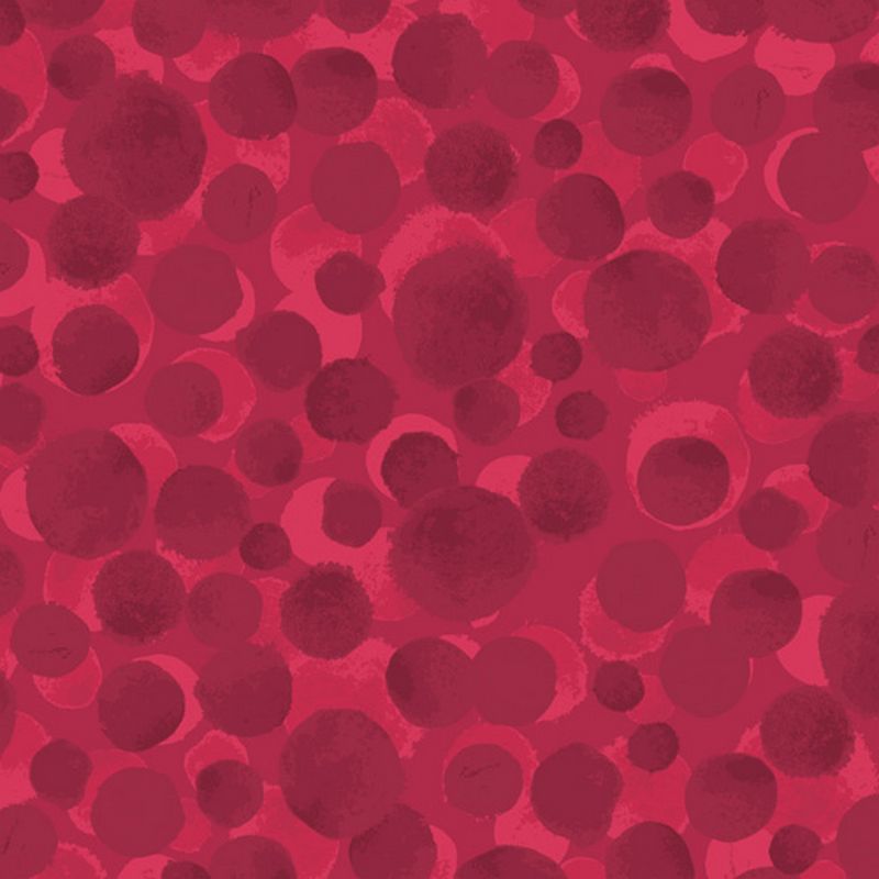 Bumbleberries - Berry Red - Lewis & Irene