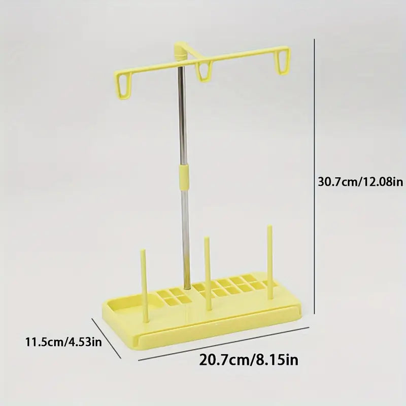 Thread Stand with Bobbin Storage